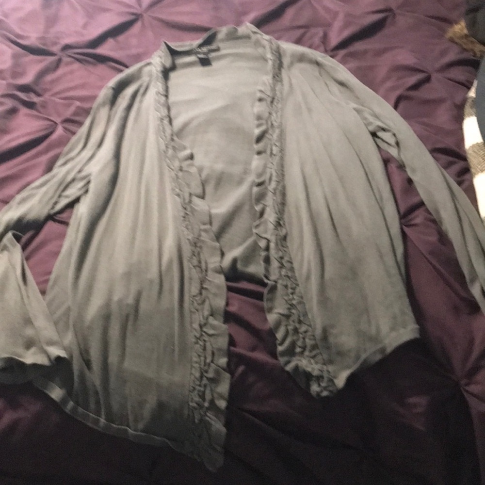 Open cardigan